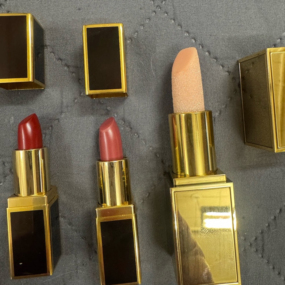 Tom Ford Red and Pink Lipstick Duo and Balm Frost